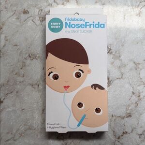 Fridababy NoseFrida Snotsucker - White and Blue